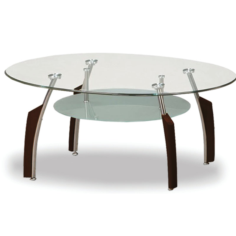 Brayden Studio® Fynn Tempered Glass Coffee Table Wayfair